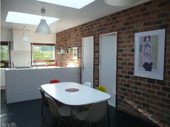 1960s five-bedroom modernist property in Lamorlaye, Oise, northern France