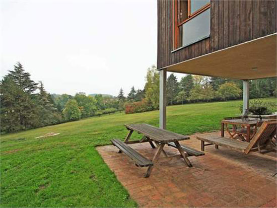 1960s Jacques Rabinel-designed modernist villa in Aulnay-sur-Mauldre, near Paris, France