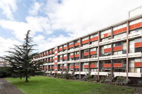 1950s apartment in Chamberlain, Powell and Bon’s Golden Lane Estate, London EC1Y