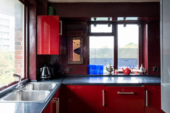 1930s split-level apartment in Wellesley Court, London W9