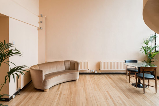 1930s split-level apartment in Wellesley Court, London W9