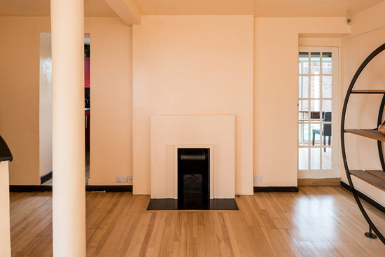 1930s split-level apartment in Wellesley Court, London W9