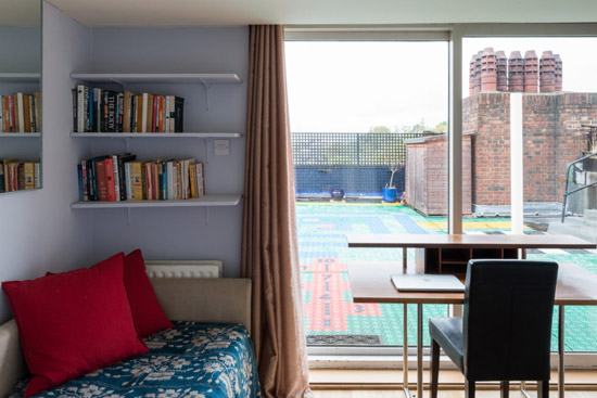 1930s split-level apartment in Wellesley Court, London W9