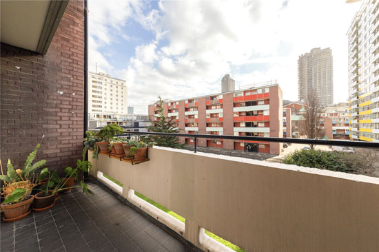 1950s apartment in Chamberlain, Powell and Bon’s Golden Lane Estate, London EC1Y