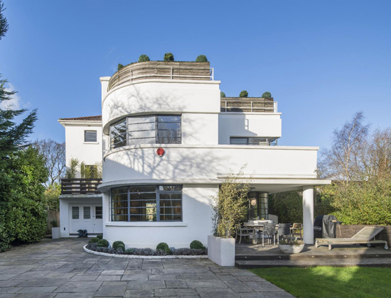 1930s Ernst L Freud-designed art deco property in Hampstead Garden Suburb, London N2