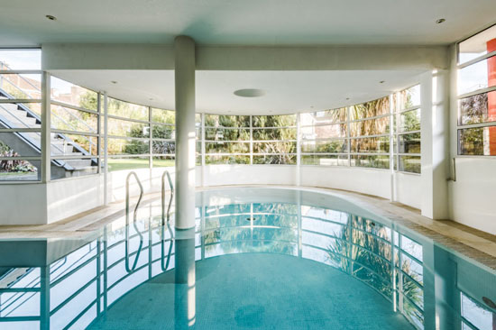 1930s Connell, Ward & Lucas-designed 66 Frognal modernist house in London NW3