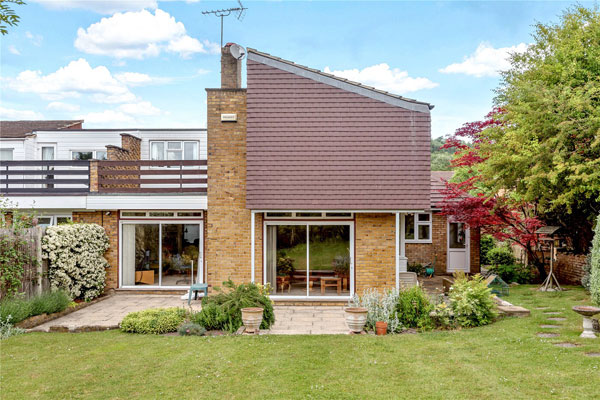 1960s Fry, Drew & Partners midcentury modern house in Kemsing, Sevenoaks, Kent