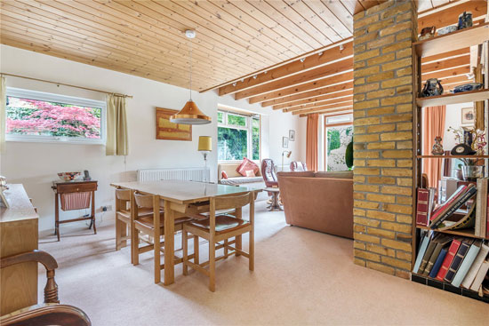 1960s Fry, Drew & Partners midcentury modern house in Kemsing, Sevenoaks, Kent