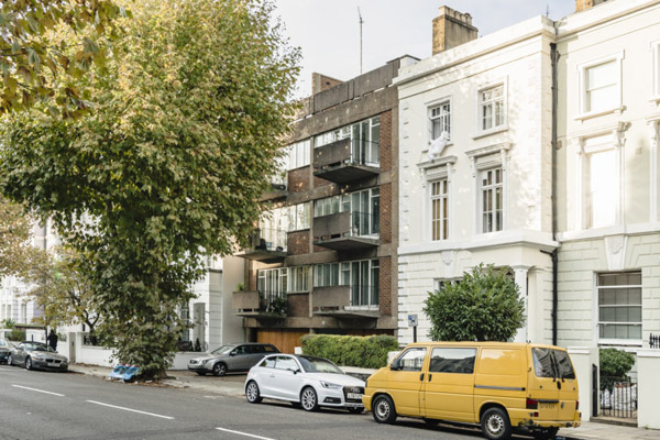 1950s Erno Goldfinger modernist apartment in London NW1