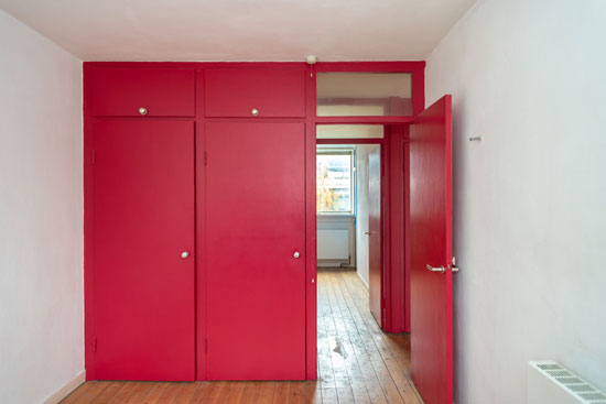 1950s duplex apartment in Bowater House on the Golden Lane Estate, London EC1Y