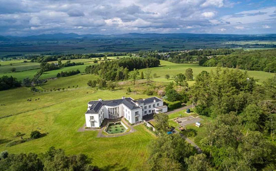 Sir Basil Spence-designed Gribloch art deco property in Kippen, Stirling, Scotland