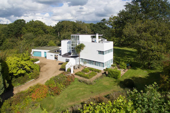 1930s Amyas Connell-designed modernist property in Grayswood, Surrey