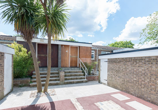 1960s Austin Vernon & Partners townhouse on the Dulwich Estate, London SE19