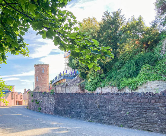 The Gazebo Tower in Ross-on-Wye, Herefordshire