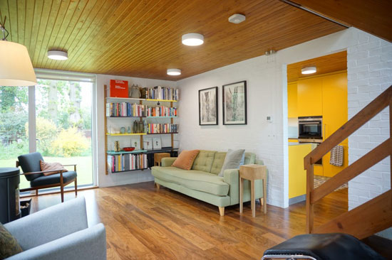 1960s Gordon Nettleton-designed midcentury modern property in Welwyn Garden City, Hertfordshire