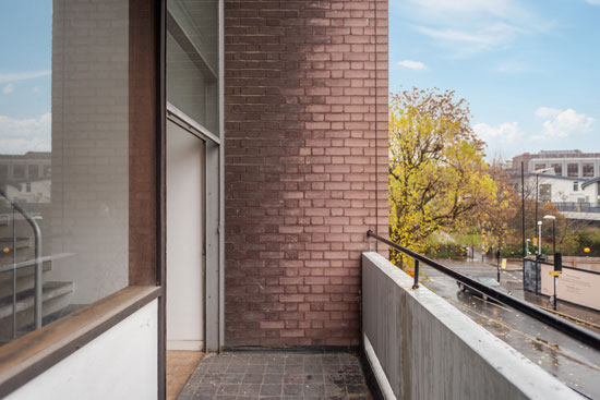 1950s duplex apartment in Bowater House on the Golden Lane Estate, London EC1Y