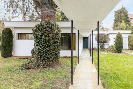 Claude Parent’s 1950s Maison G in Ville-d'Avray, Paris, France