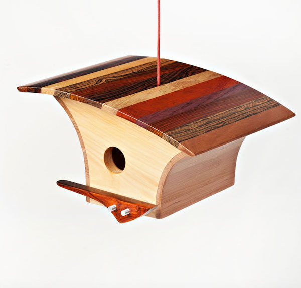 40. Koolbird midcentury modern birdhouses