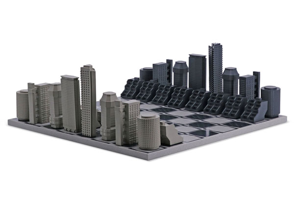 43. London Brutalist Edition Chess Set by Skyline Chess