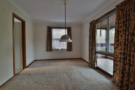 1970s modernist property in Bearsden, East Dunbartonshire, Scotland