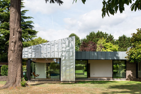 Remodelled 1960s Eashing House in Godalming, Surrey