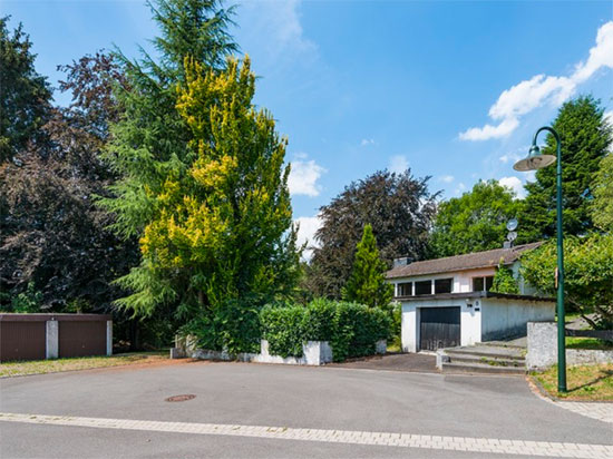 1960s midcentury renovation project in Wermelskirchen, Germany