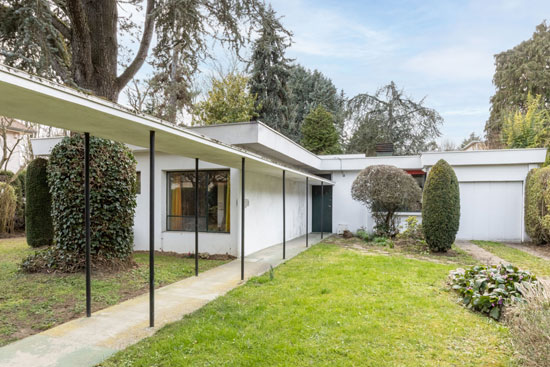 Claude Parent’s 1950s Maison G in Ville-d'Avray, Paris, France