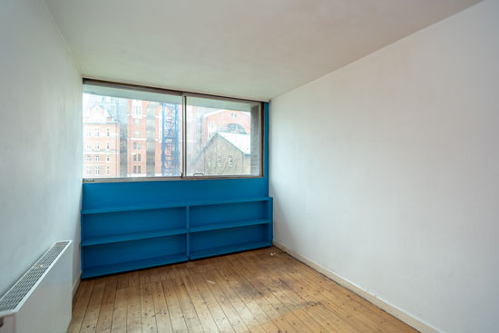 1950s duplex apartment in Bowater House on the Golden Lane Estate, London EC1Y
