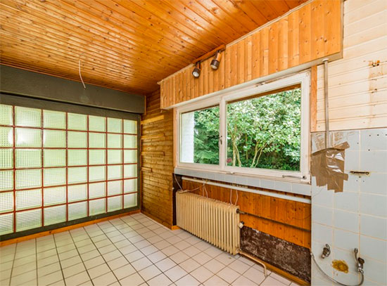 1960s midcentury renovation project in Wermelskirchen, Germany