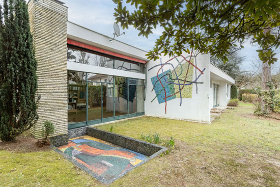 Claude Parent’s 1950s Maison G in Ville-d'Avray, Paris, France