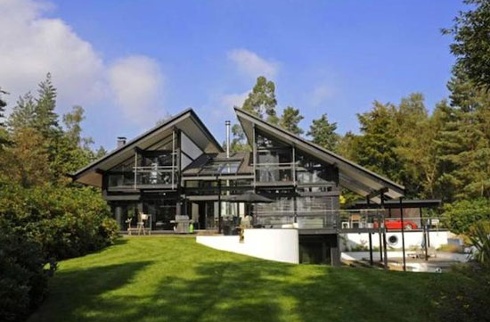 On the market: Six-bedroom modernist Huf Haus in Farnham, Surrey