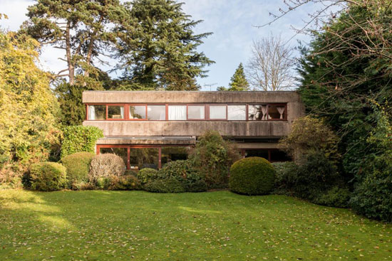 1960s Gerd Kaufmann-designed brutalist property in Stanmore, Middlesex