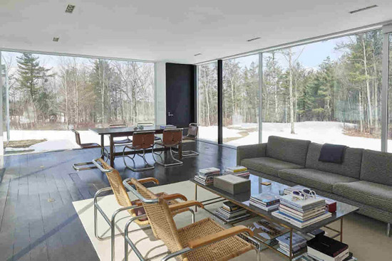 Michael Bell-designed modernist property in Ghent, New York, USA
