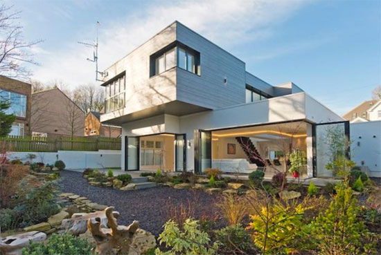 On the market: Contemporary modernist property in Mill Hill, London NW7