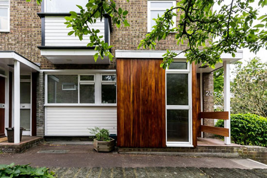 1960s modernism: Austin Vernon & Partners-designed townhouse in Giles Coppice, London SE19