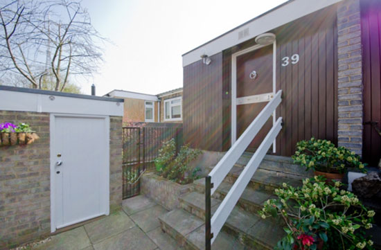 On the market: 1960s Austin Vernon-designed three-bedroom townhouse in Giles Coppice, London SE19