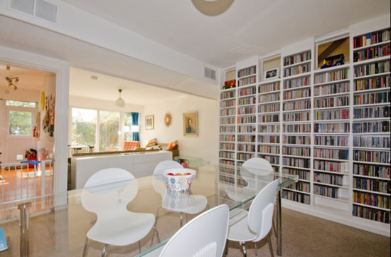 On the market: 1960s Austin Vernon & Partners-designed three-bedroom townhouse on the Dulwich Estate, London SE19