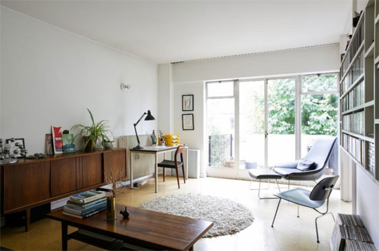 1950s Erno Goldfinger-designed modernist apartment in Primrose Hill, London NW1