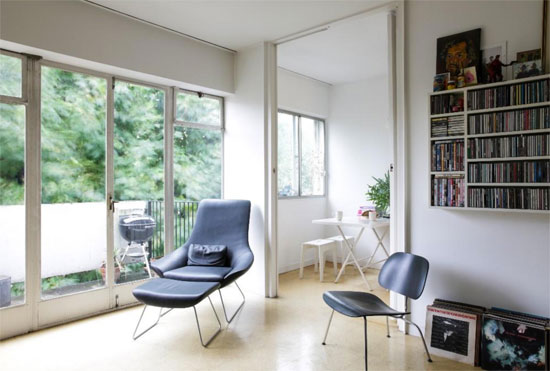 1950s Erno Goldfinger-designed modernist apartment in Primrose Hill, London NW1