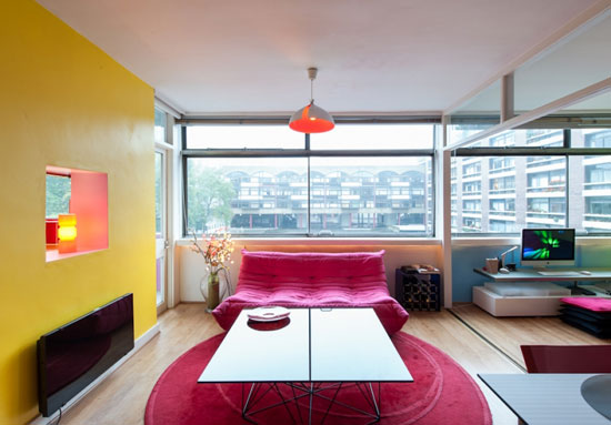 On the market: One bedroom apartment in the 1950s modernist Golden Lane Estate, London EC1