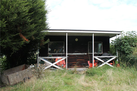Space One 1960s modernist property in Clapton in Gordano, North Somerset