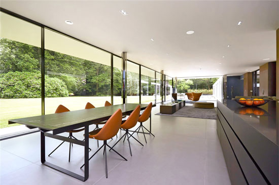 Grand Design for sale: Five-bedroom modernist property in Colgate, near Horsham, West Sussex