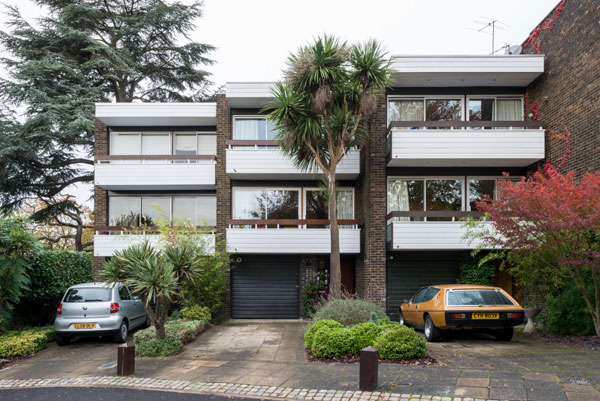 1960s Norman Starrett modern house in Chislehurst, Kent