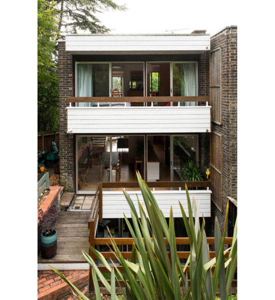 Norman Starrett 1960s modernist townhouse in Chislehurst, Kent