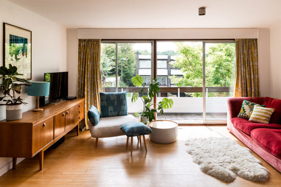 Norman Starrett 1960s modernist townhouse in Chislehurst, Kent