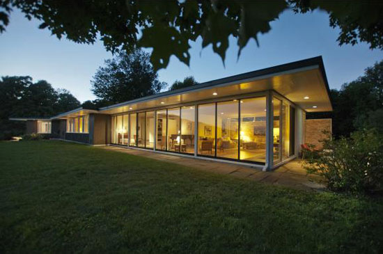 1950s Alexander James Jr-designed modernist property in Dublin, New Hampshire, USA