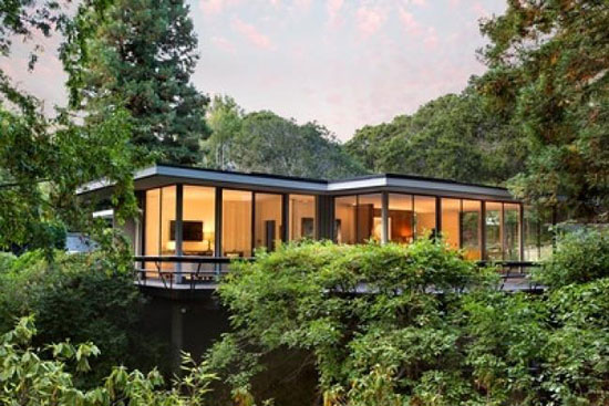 On the market: 1950s Bob Steiner-designed modernist property in Hillsborough, California, USA