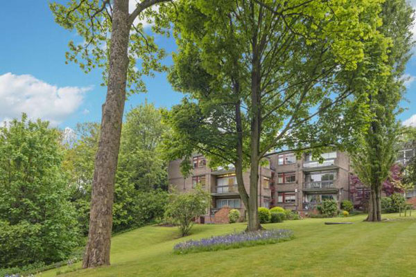 1960s modernism: Apartment in the Michael Lyell Associates-designed Oak Hill Park, Hampstead Village, London NW3