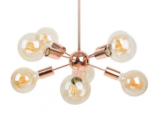 Sputnik-style Mega Junction Chandelier lighting at Heal’s