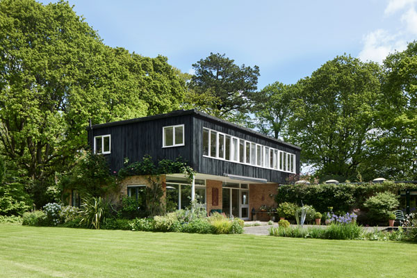 1960s Hilary Duke-Woolley modern house in Lymington, Hampshire